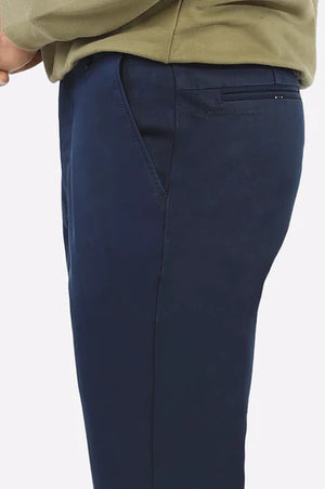 PREMIUM BLUE COTTON CHINOS